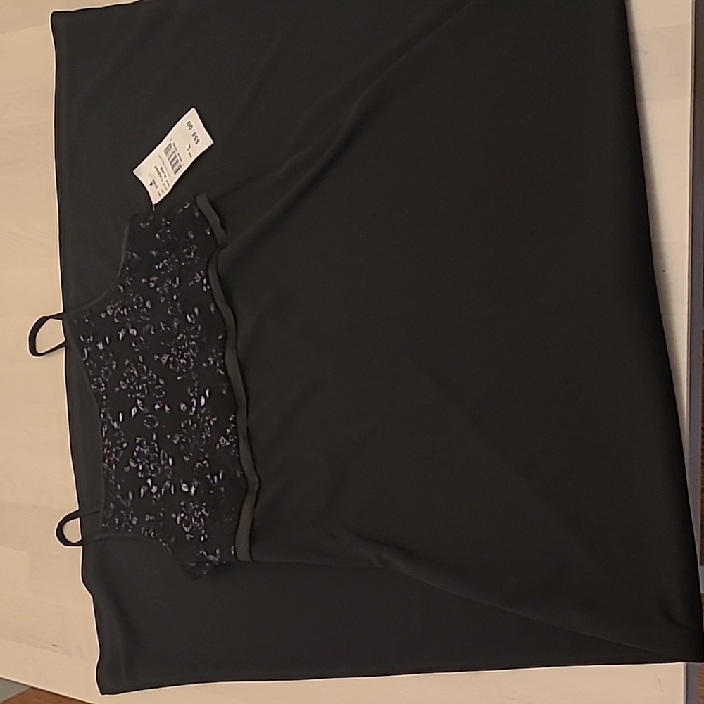 NWT VTG DEADSTOCK Beyer Too! California Long Black Maxi Dress